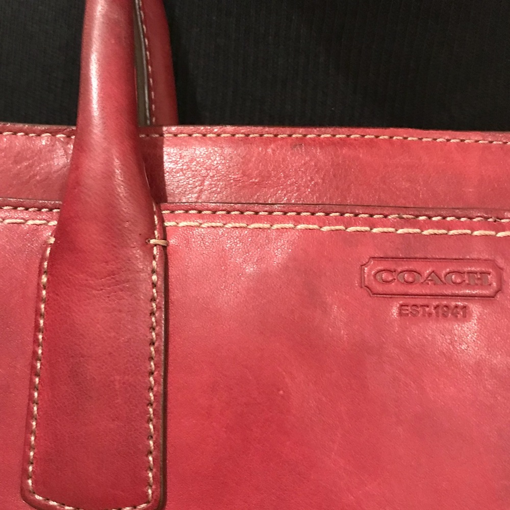 VTG COACH SCARF SATCHEL - Picture 4 of 6